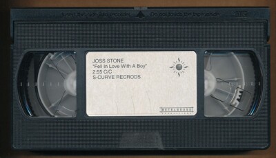 Joss Stone - Fell in Love with a Boy RARE promo VHS single '04-image