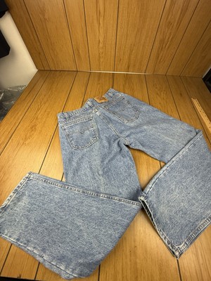 Levis Jeans Men Sz 36x30 Blue 506 Straight Fit Orange Tab 80s Vintage-image