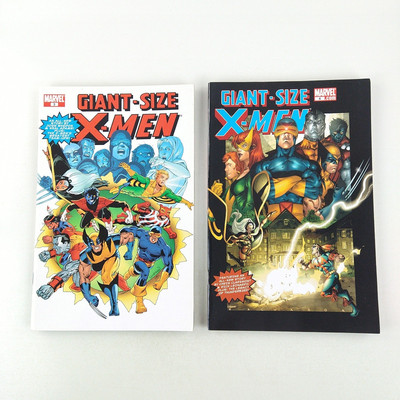 Giant Size X-Men #3 #4 Lot Homage Cover Joss Whedon Claremont 2005 Marvel Comics-image