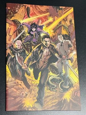 Angel After The Fall #15 Rare Franco Urru Virgin Variant 2008 IDW Comic!-image