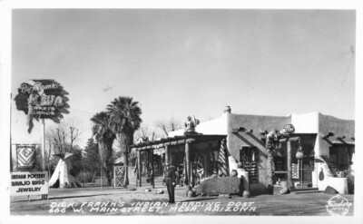 Dick Frank's Indian Trading Post, 666 W. Main Street, Mesa, Arizona OLD PHOTO-image