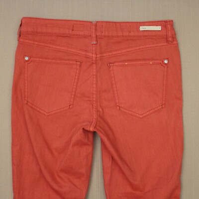 Pilcro And The Letterpress Stet Fit Crop Jeans Women's Size 26 Mid Rise Denim-image