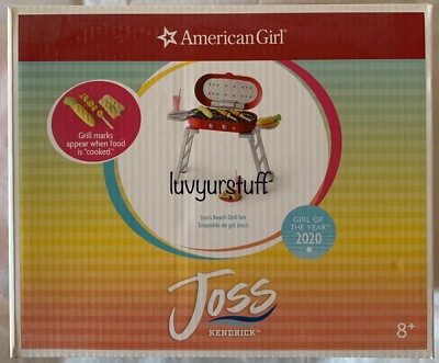 American Girl Doll Joss’s Beach Grill Set ~ Pretend Food-image