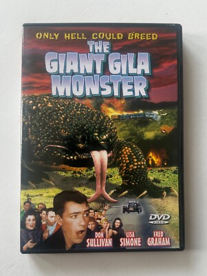 THE GIANT GILA MONSTER (1959) Don Sullivan/Lisa Simone | 2002 Alpha DVD - VG/VG-image