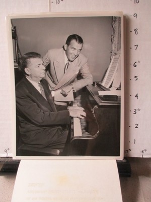 CBS TV show photo 1950s TOAST OF TOWN Ed Sullivan Oscar Hammerstein II lyricist-image