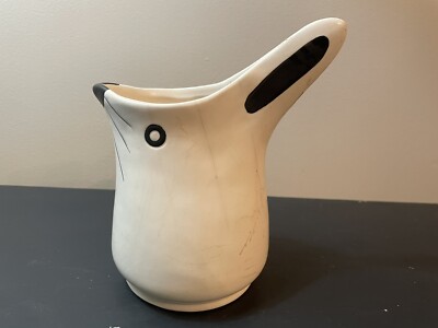 Mouse Creamer by Creative Co-op 8” tall Vintage-image