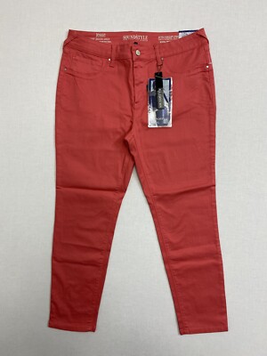 Soundstyle Jessie Best Jegging Ankle Sz 6 Women Orange Jeans NWT Mid Rise-image