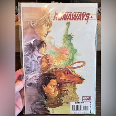 Marvel Comic Book Runaways #25 Excellent Condition Joss Whedon Michael Ryan-image