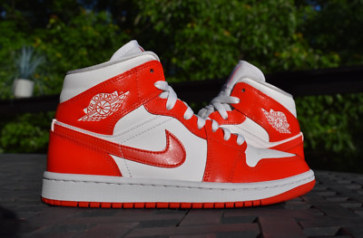 Nike Air Jordan 1 Mid 'Habanero Red' 2021  BQ6472-116  Women Size 7-image