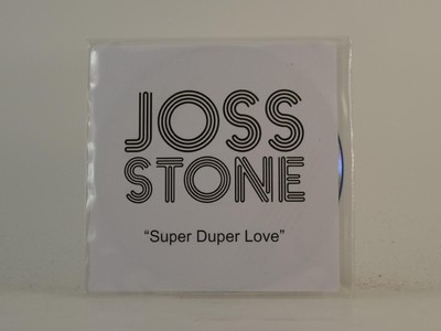 JOSS STONE SUPER DUPER LOVE (SINGLE MIX) (H1) 1 Track Promo CD Single with White-image