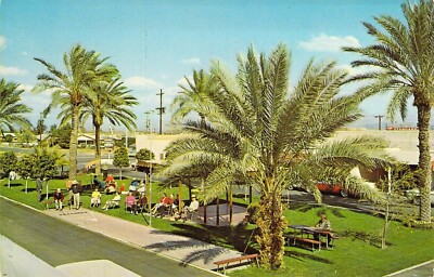 El Rancho Motel. 719 E Main St. Mesa, AZ Hwys 70-70-80-89 Postcard-image