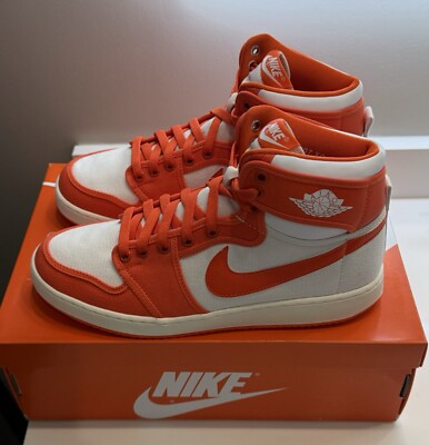 Air Jordan 1 Retro AJKO 1 DO5047-801 Rush Orange/White-Sail Men's Size 10-image