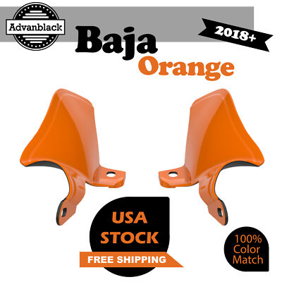 Baja Orange Mid Frame Air Deflector Fits 2018+ M8 Harley Lower Rider Street Bob-image