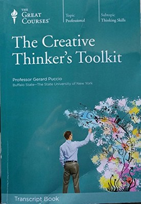 THE CREATIVE THINKER'S TOOLKIT (TRANSCRIPT BOOK) By Professor Gerard Puccio VG-image
