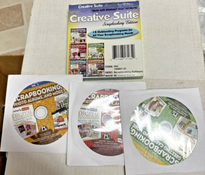 Creative Suite Scrapbooking Edition 5 Discs. Works With Windows/co/ Me/98-image