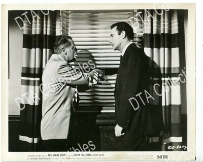 THE MIAMI STORY-1954-8 X 10-STILL-DRAMA-CRIME-BARRY SULLIVAN-LUTHER ADLER-vg VG-image