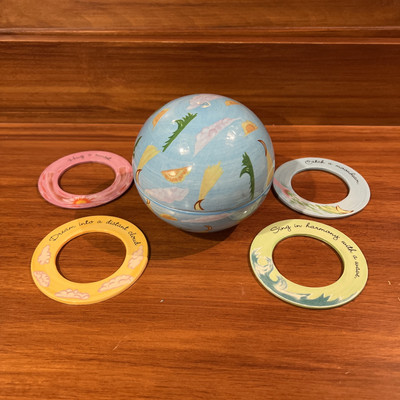 Creative Co-op Living All Possibilities Dolomite Sphere of Wonder-image