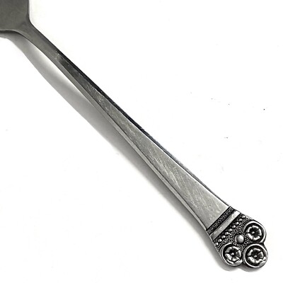 National Silver Costa Mesa Stainless Burnished Handle Silverware Flatware CHOICE-image