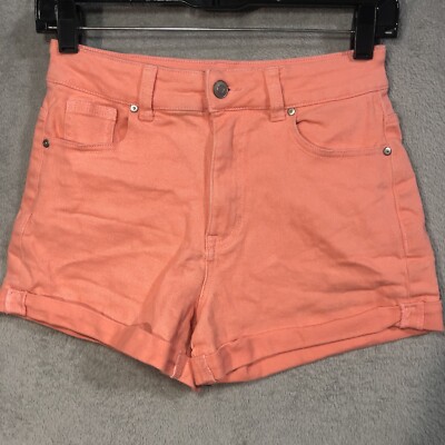 NO BOUNDARIES ORANGE SHORTS WOMEN'S SIZE 3 Waist 25”-image