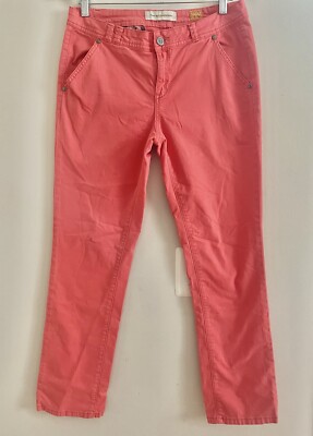ANTHROPOLOGIE Pilcro and The Letterpress Jeans Stet Fit Stretch Skinny Pink 29-image