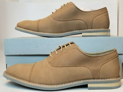 Unlisted Kenneth Cole Joss Oxford Shoes, Tan,11.5M US NEW IN BOX-image