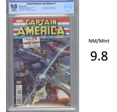 Captain America: Sam Wilson #7 - Key & 1st app. of A. Kincaid -CBCS 9.8-New Slab-image