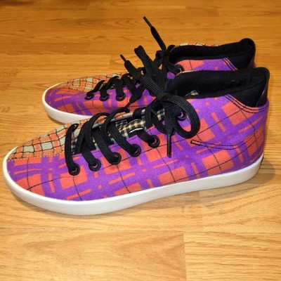 Allbirds Mens Wool Piper Mids In Split Tartan Plaid Tennis Shoes High Tops Sz 11-image