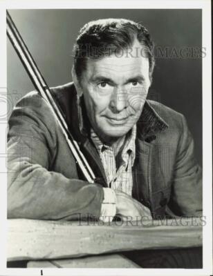 1966 Press Photo Actor Barry Sullivan - kfp09327-image
