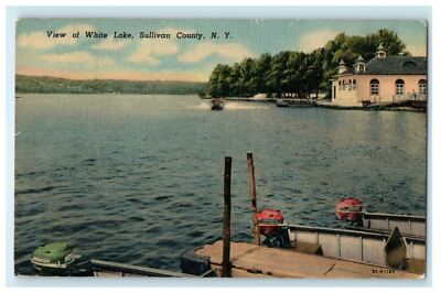 c1950's White Lake Sullivan County New York NY Smallwood Postcard-image