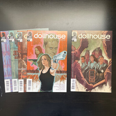 Dollhouse Epitaphs - Comic Book Set - Lot of 5- Joss Whedon - Dark Horse - FN/VF-image