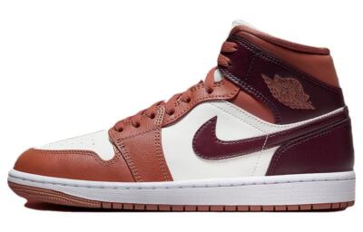 Jordan 1 Mid 'Dusty Peach Night Maroon' Women's BQ6472-200-image