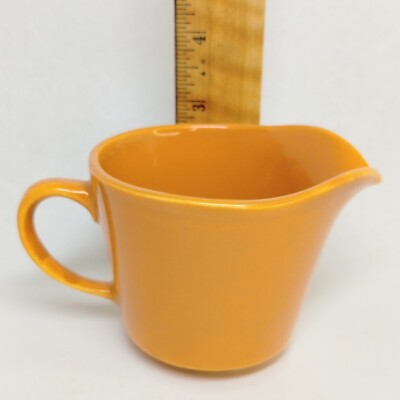 McCoy Creamer Orange Pumpkin Color-image