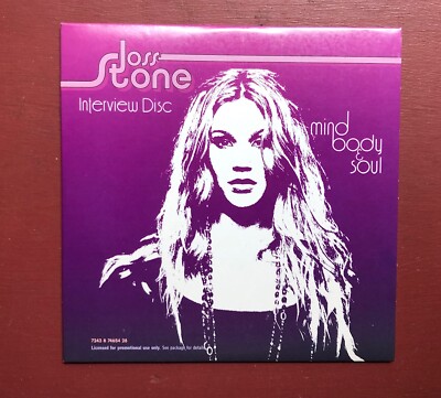 JOSS STONE INTERVIEW DISC MIND BODY & SOUL-image