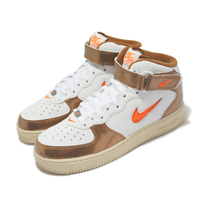 Nike Air Force 1 Mid QS Ale Brown AF1 White Men Casual Lifestyle Shoe DH5623-100-image