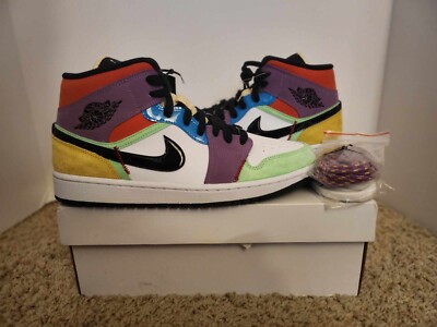Size 10.5 - Air Jordan 1 SE Mid Lightbulb W-image