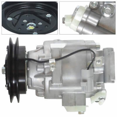 A/C AC Compressor for Kubota Tractors L4630 L4740 L5030 L5240 L5740 M105S M105X-image