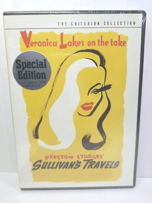 Sullivans Travels (DVD, 2001, Criterion Collection) NEW, SEALED, Preston Sturges-image