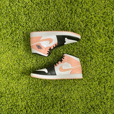 Jordan 1 Mid Arctic Orange Black Toe (2021) Size 14-image