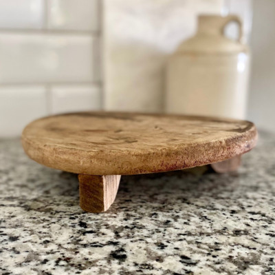 NEW! Found Wood Riser Reclaimed Wood Vintage Repurposed Imperfect 9.5