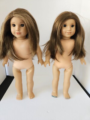 American Girl TLC Doll Lot of 2 Dolls Joss Kendrick and Truly Me -image