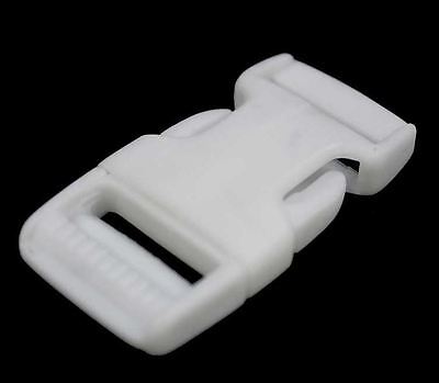 38mm White Side Release Clip Buckle-image