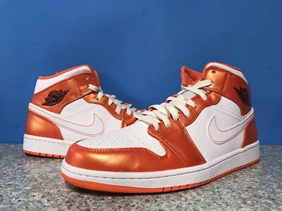 Nike Air Jordan 1 Mid SE Sunset Electro Orange DM3531-800 Sz 7 Mens / 8.5 Womens-image