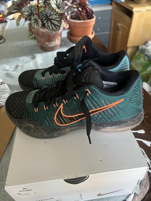 Nike Kobe X Elite Low Basketball Shoes Black/Orange/Teal-image