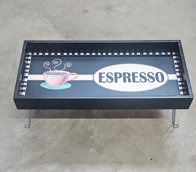 ESPRESSO BREAKFAST SERVING TRAY FOLDING WITH LEGS-image