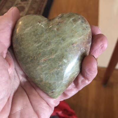 Creative Co-op Decorative Heart Soapstone Paperweight -image