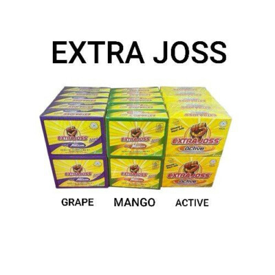 EXTRA JOSS 10BOX (60 SACHETS) Energy Drink Powder Sugar Free Boost Stamina Halal-image