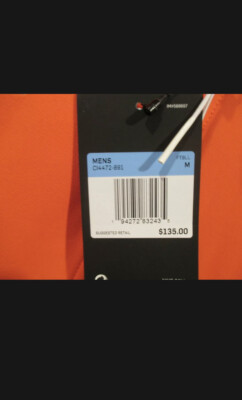 NWT - Nike Therma Mid-weight Dri Fit Jacket - Orange - CI4472-891 - Sz M Medium-image