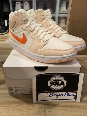 Jordan 1 Mid SE Corduroy Sail 1s Size 10.5w (9m) DA8009-108-image