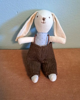 Creative Co Op Mr Bunny Rabbit Plush 6.5 Inch-image