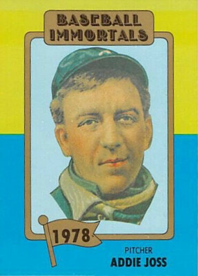 1980 TCMA Baseball Immortals #164 Addie Joss Cleveland Indians HOF  bb20-image